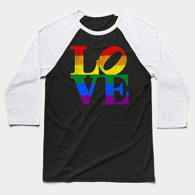LOVE Equality Baseball T-Shirt by geekchic_tees